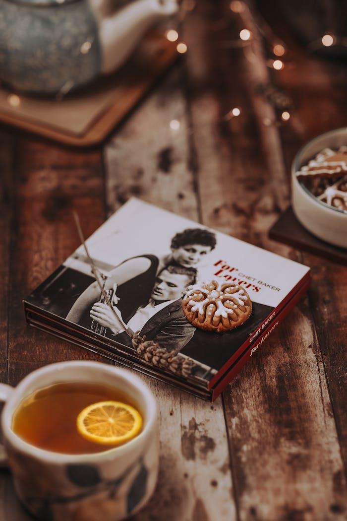 Free stock photo of aromatic tea, christmas cookie, food photography